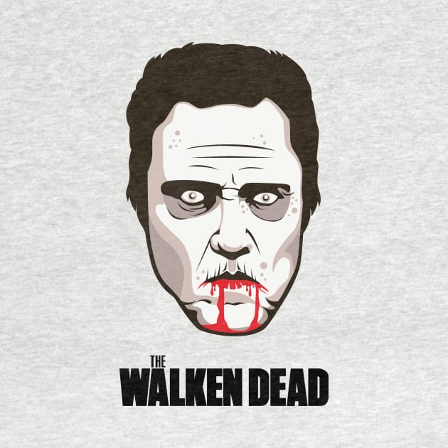 Christopher Walken - "The Walken Dead" Official T-Shirt by FacesOfAwesome